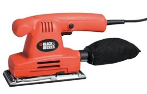 Шлифмашина вибрационная Black and Decker KA 295 Шлифмашина вибрационная Black and Decker KA 295