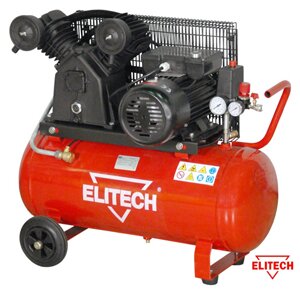Компрессор масляный с ременным приводом ELITECH КР 2065/100/2.2 Компрессор масляный с ременным приводом ELITECH КР 2065/100/2.2